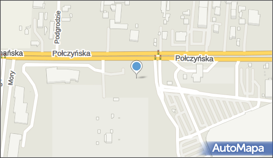 Paczkomat InPost WAW787M, Połczyńska 123 A, Warszawa 01-303