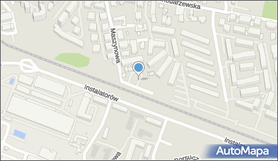 Paczkomat InPost WAW790M, Mikołaja Drygały 3, Warszawa 02-391