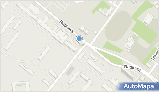 Paczkomat InPost WAW799M, Radiowa 13, Warszawa 01-485