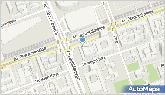 Paczkomat InPost WAW79M, Jerozolimskie 65/79, Warszawa 00-697