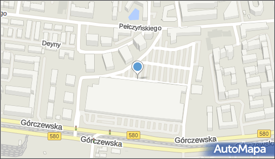 Paczkomat InPost WAW80A, Górczewska 216/226, Warszawa 01-460