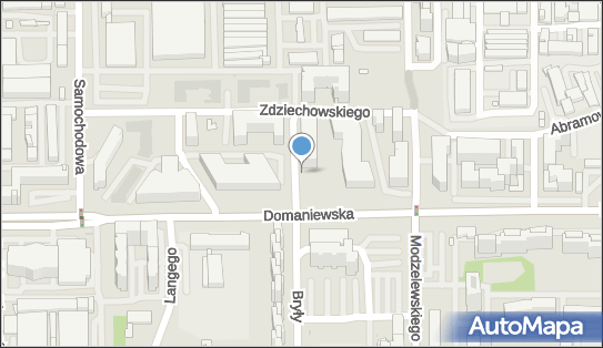 Paczkomat InPost WAW80N, Domaniewska 30, Warszawa 02-672