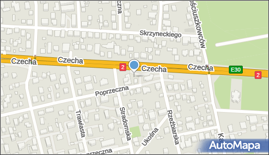Paczkomat InPost WAW87N, Bronisława Czecha 32, Warszawa 04-555