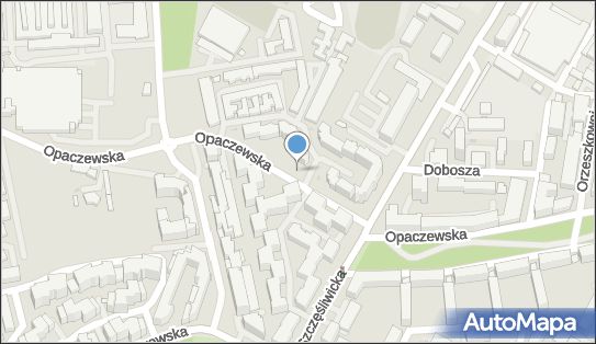 Paczkomat InPost WAW88BAPP, Opaczewska 44, Warszawa 02-372