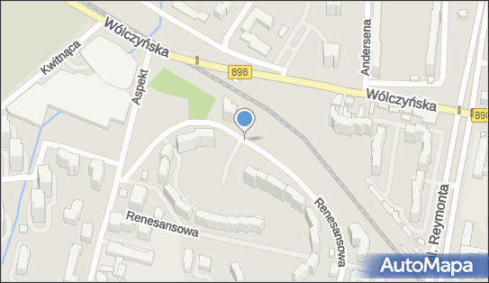 Paczkomat InPost WAW89BAPP, Renesansowa 17, Warszawa 01-905