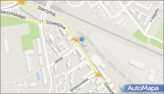 Paczkomat InPost WAW89HP, Szwedzka 30 lok. U5, Warszawa 03-420