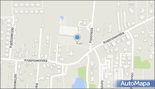 Paczkomat InPost WAW94BAPP, Krasnowolska 50, Warszawa 02-849