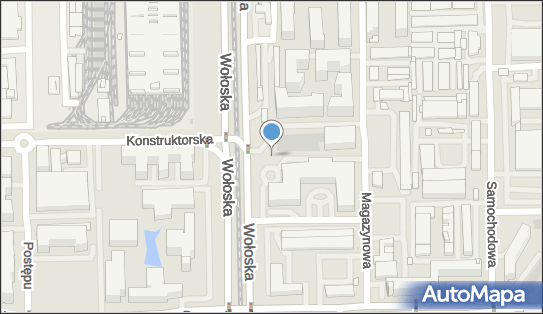 Paczkomat InPost WAW97BAPP, Wołoska 22, Warszawa 02-675