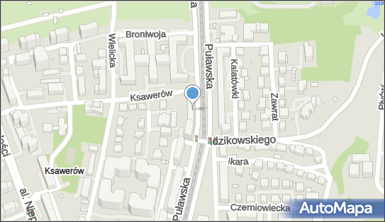 Paczkomat InPost WAW99H, Puławska 154, Warszawa 02-670