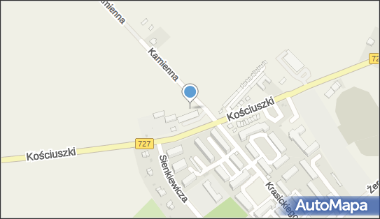 Paczkomat InPost WBN02M, Kościuszki 88A, Wierzbica 26-680