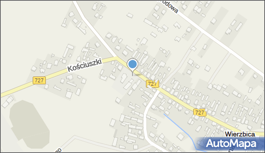 Paczkomat InPost WBN03M, Kościuszki 25A, Wierzbica 26-680