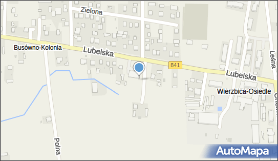 Paczkomat InPost WBO01A, Lubelska 29A, Wierzbica-Osiedle 22-150