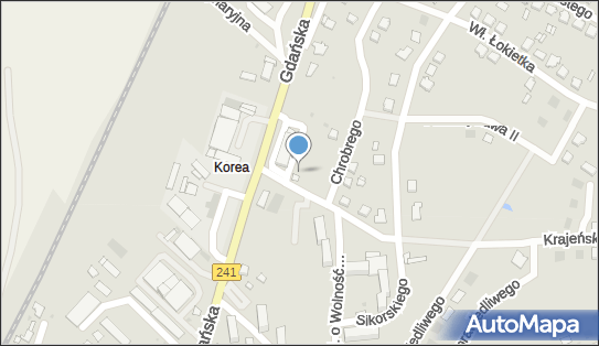 Paczkomat InPost WCB01M, Krajeńska 1A, Więcbork 89-410