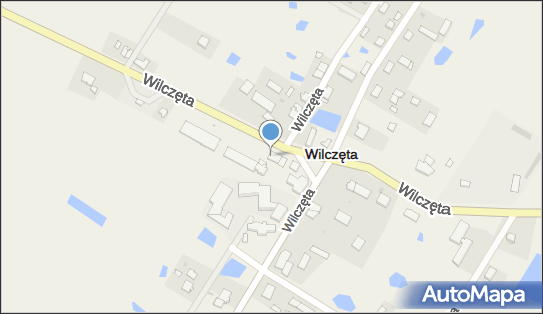 Paczkomat InPost WCT01M, Wilczęta 39, Wilczęta 14-405