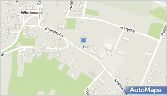 Paczkomat InPost WDC02M, Krakowska 7, Włodowice 42-421