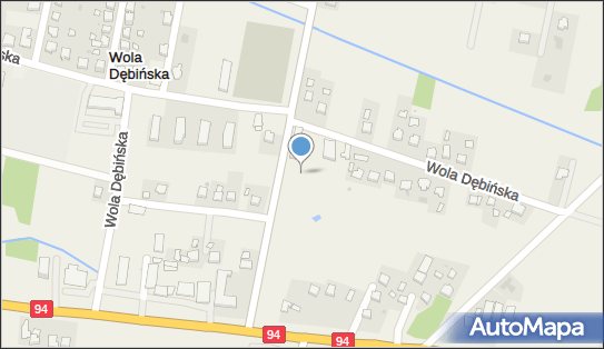 Paczkomat InPost WDE02M, Wola Dębińska 344, Wola Dębińska 32-852