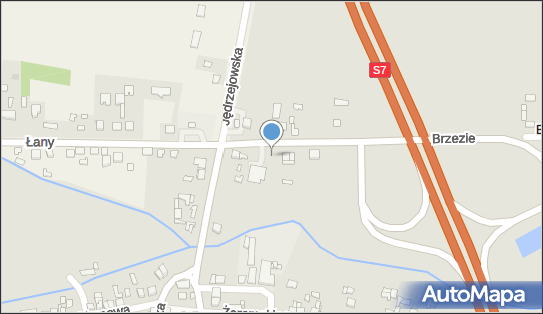 Paczkomat InPost WDZ01BAPP, Brzezie 1A, Wodzisław 28-330