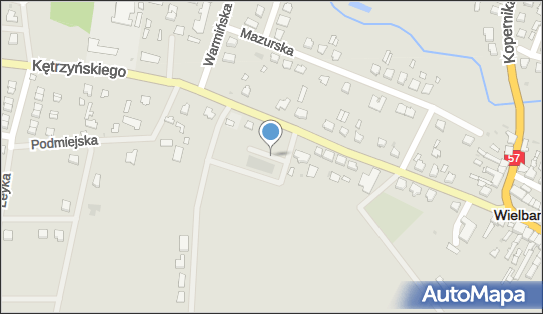 Paczkomat InPost WEA01BAPP, Nad Omulwią 1, Wielbark 12-160