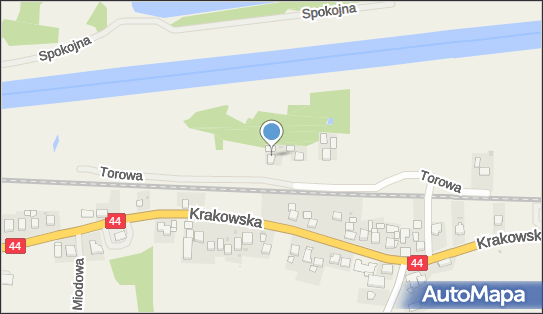 Paczkomat InPost WED01M, Kalwaryjska 38, Wielkie Drogi 32-051