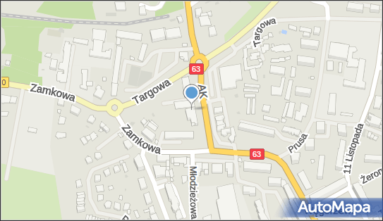 Paczkomat InPost WEG02M, Armii Krajowej 1A, Węgorzewo 11-600