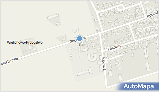 Paczkomat InPost WEH368, Pocztowa 49, Wielichowo 64-050