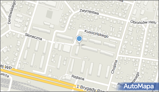 Paczkomat InPost WEJ09M, Kusocińskiego 7, Wejherowo 84-200