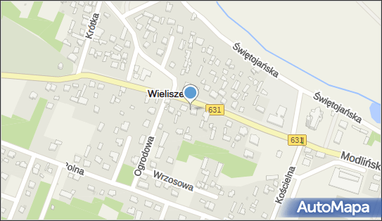 Paczkomat InPost WEW01N, Modlińska 85, Wieliszew 05-135