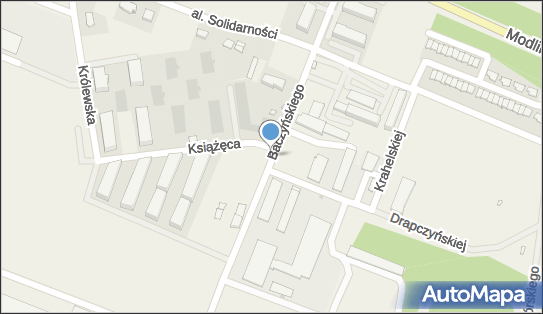 Paczkomat InPost WEW02M, Książęca 15, Wieliszew 05-135