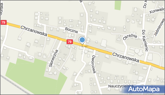 Paczkomat InPost WFI01M, Chrzanowska 27, Wola Filipowska 32-065
