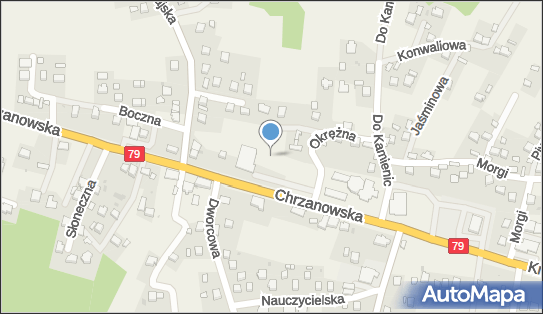 Paczkomat InPost WFI03M, Chrzanowska 8A, Wola Filipowska 32-065