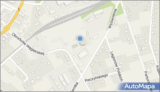 Paczkomat InPost WGO01BAPP, Obrońców Węgierskiej Górki 8C 34-350