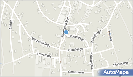 Paczkomat InPost WIL01M, Paderewskiego 9, Wilamowice 43-330