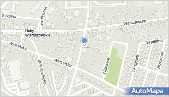 Paczkomat InPost WIR03M, Bolesława Prusa 4, Wieruszów 98-400