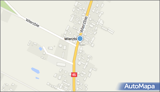Paczkomat InPost WIRZ01M, Wierzbie 159, Wierzbie 46-320