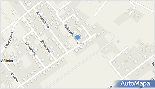 Paczkomat InPost WISA01A, Kryształowa 21, Wiślinka 83-011