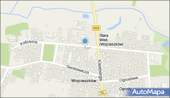 Paczkomat InPost WJI01M, Kościelna 29, Wojcieszków 21-411