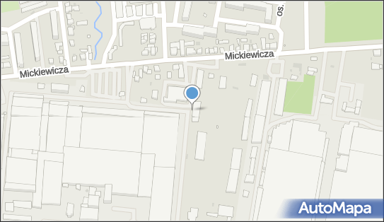 Paczkomat InPost WKI01A, Mickiewicza 26D, Wronki 64-510