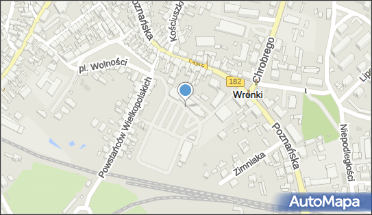 Paczkomat InPost WKI02N, Plac Targowy 3, Wronki 64-510