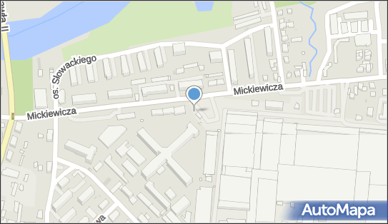 Paczkomat InPost WKI04M, Adama Mickiewicza 18c, Wronki 64-510