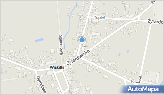Paczkomat InPost WKT03M, Żyrardowska 3, Wiskitki 96-315