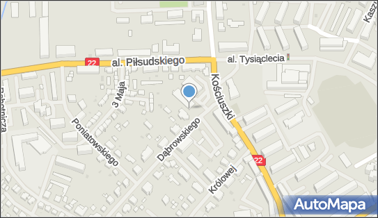 Paczkomat InPost WLA09M, Dąbrowskiego 26, Wałcz 78-600