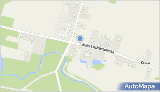 Paczkomat InPost WLAS01M, Wola Łaskarzewska 73A, Wola Łaskarzewska 08-450