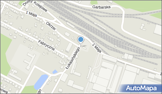 Paczkomat InPost WLB01A, 1 Maja 98A, Wolbrom 32-340