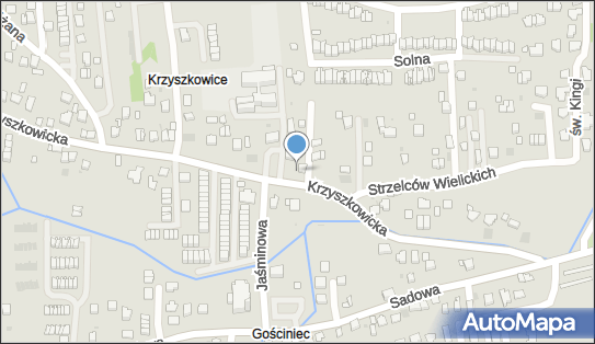 Paczkomat InPost WLC01M, Krzyszkowicka 14A, Wieliczka 32-020