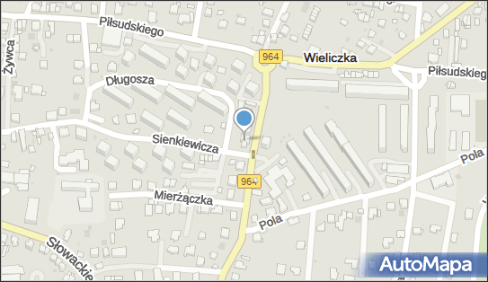 Paczkomat InPost WLC06N, Asnyka 15, Wieliczka 32-020