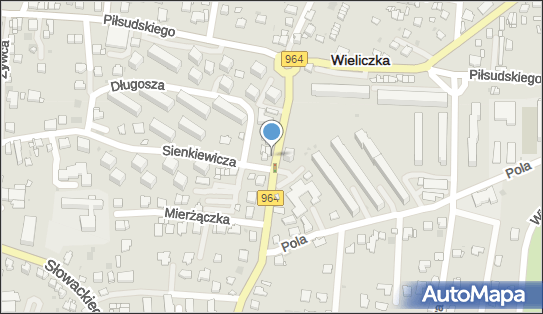 Paczkomat InPost WLC06N, Asnyka 15, Wieliczka 32-020