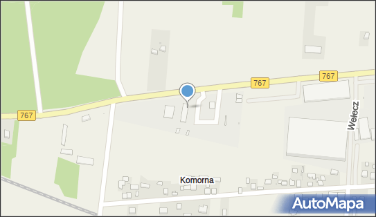 Paczkomat InPost WLCZ01BAPP, Wełecz 152, Wełecz 28-100