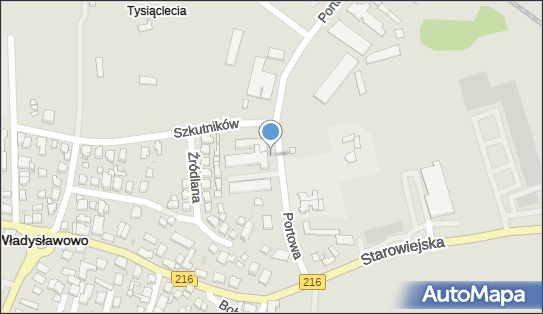 Paczkomat InPost WLD02A, Portowa 3, Władysławowo 84-120