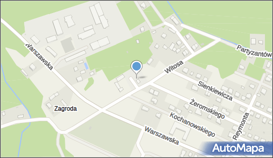 Paczkomat InPost WLG01M, Witosa 3, Wilga 08-470