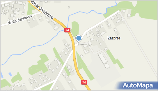 Paczkomat InPost WLJ01M, Wola Jachowa 136a, Wola Jachowa 26-008